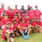  Rugbyleerders saam met Gio Aplon & Hermanus Toyota